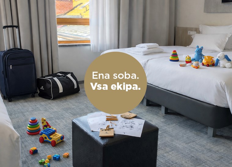  Odkrijte na&scaron;e prijetne sobe Family & Friends, skrbno zasnovane za udobje in povezanost.